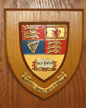 Imperial College of Science, Technology & Medicine
   College Crest (Kensington, London, England: 2010 )